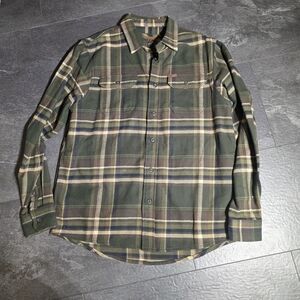 Green Plaid Men's Shirt